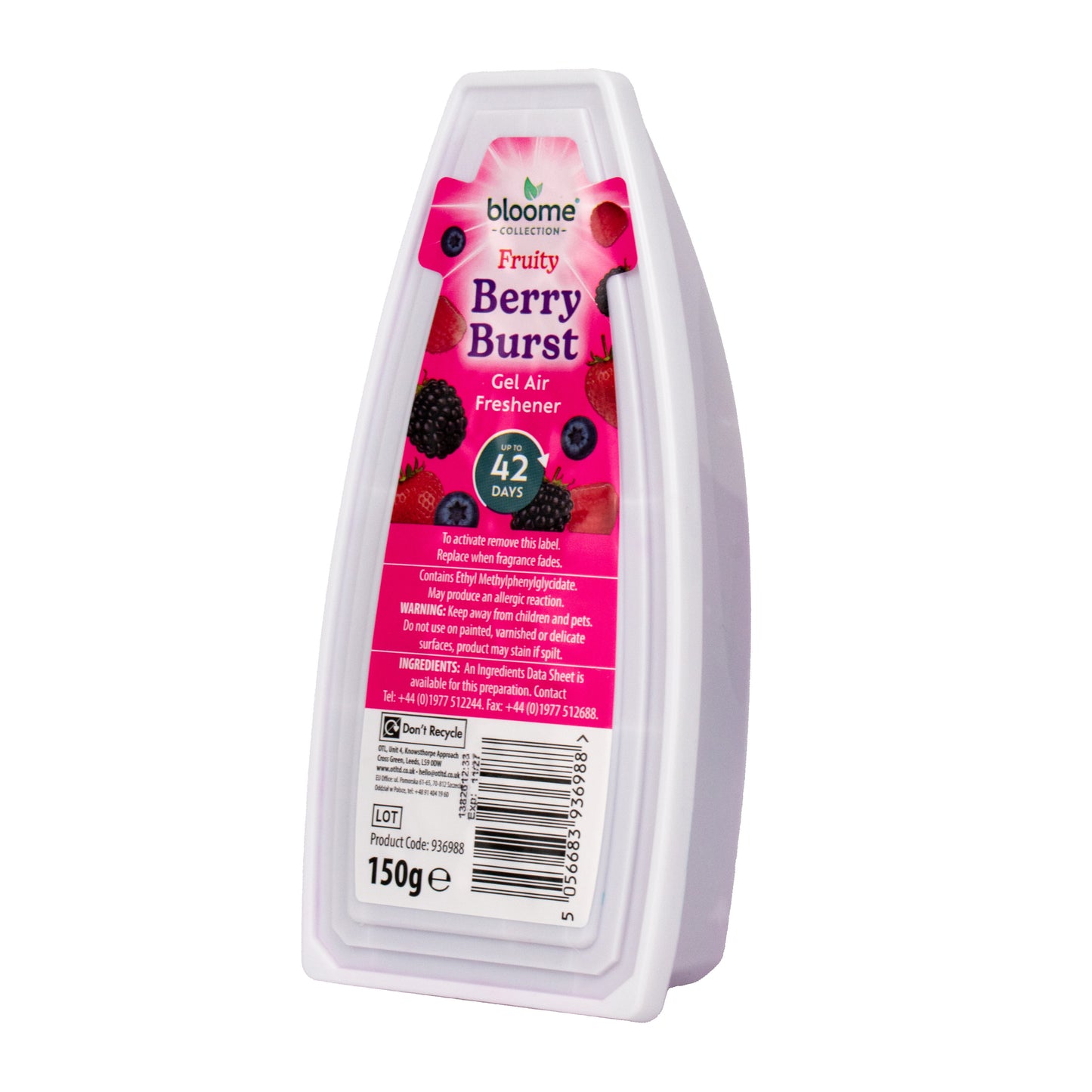 Bloome Gel Boat Air Fresheners - Berry Burst