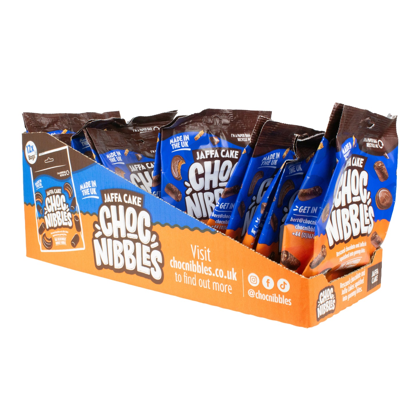 Chocolate Nibbles - Jaffa Cake 135g
