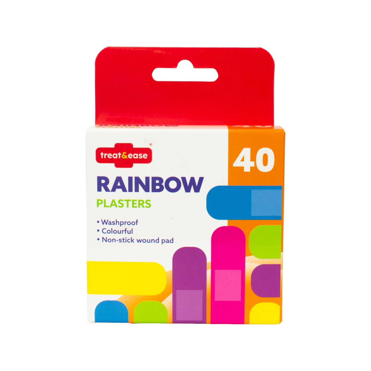 Rainbow Plasters 40pk