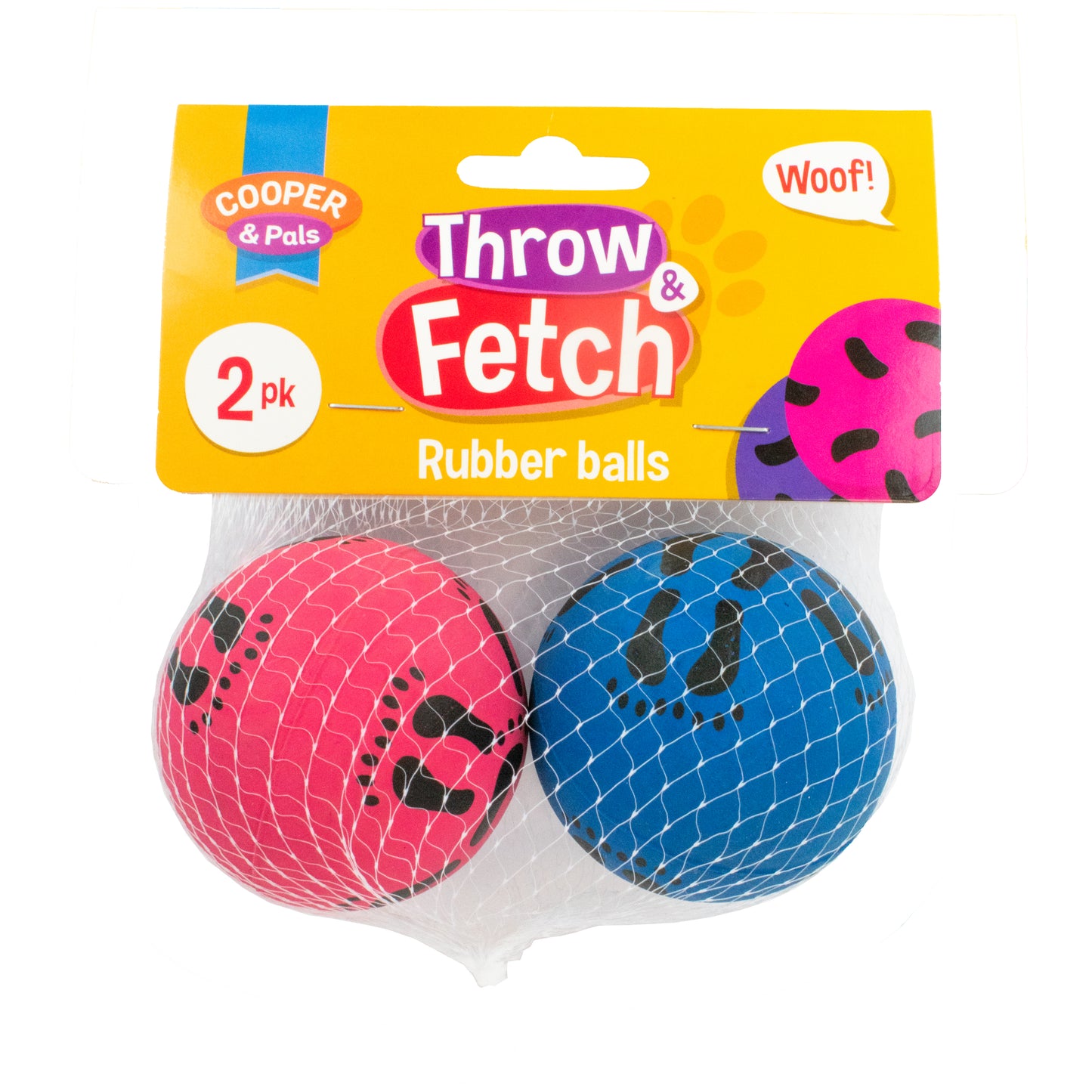 Rubber Balls 2pk