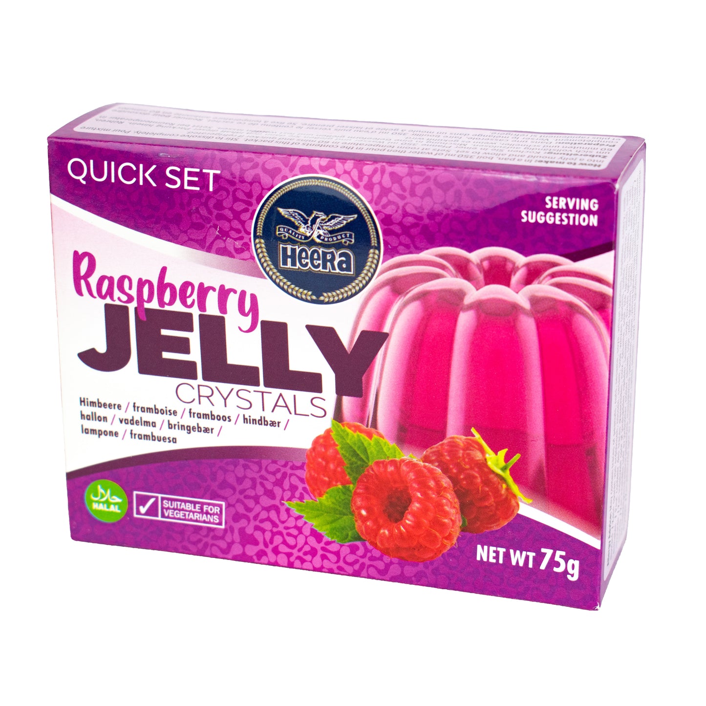 Raspberry Jelly Crystals Halal