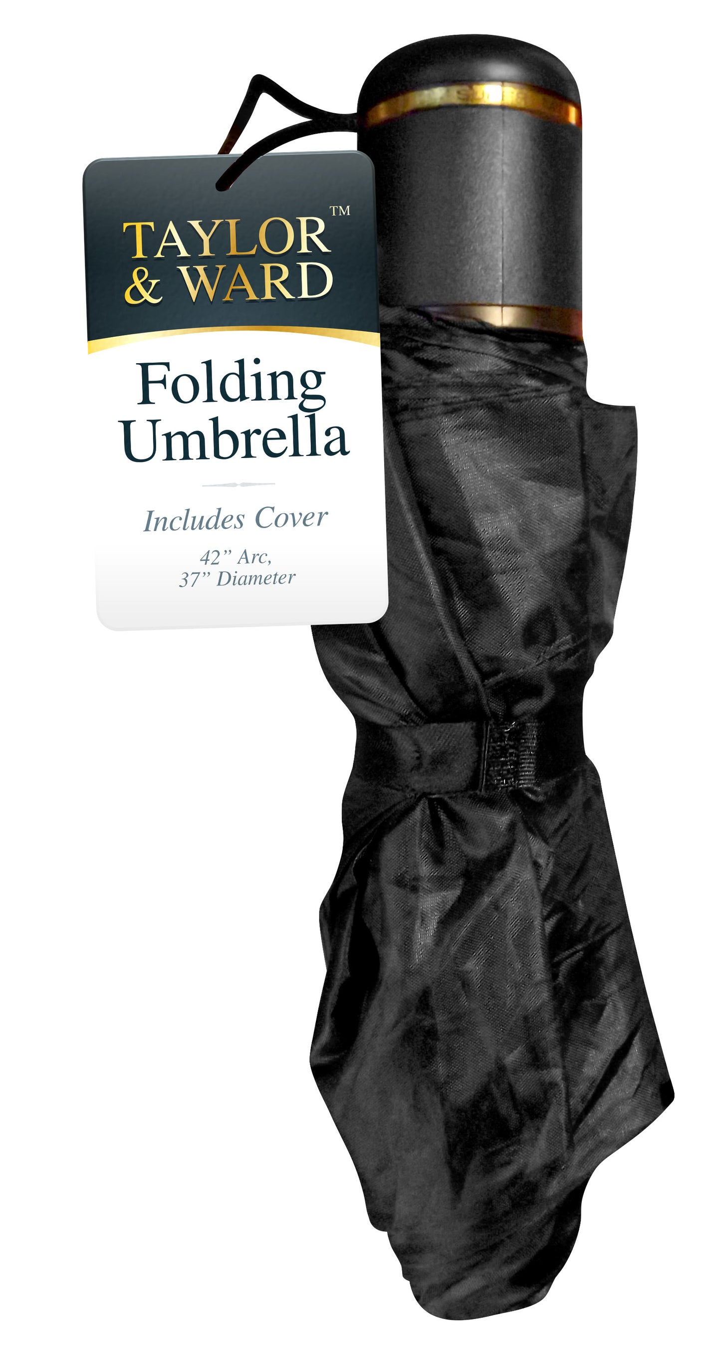 Black Folding Umbrella