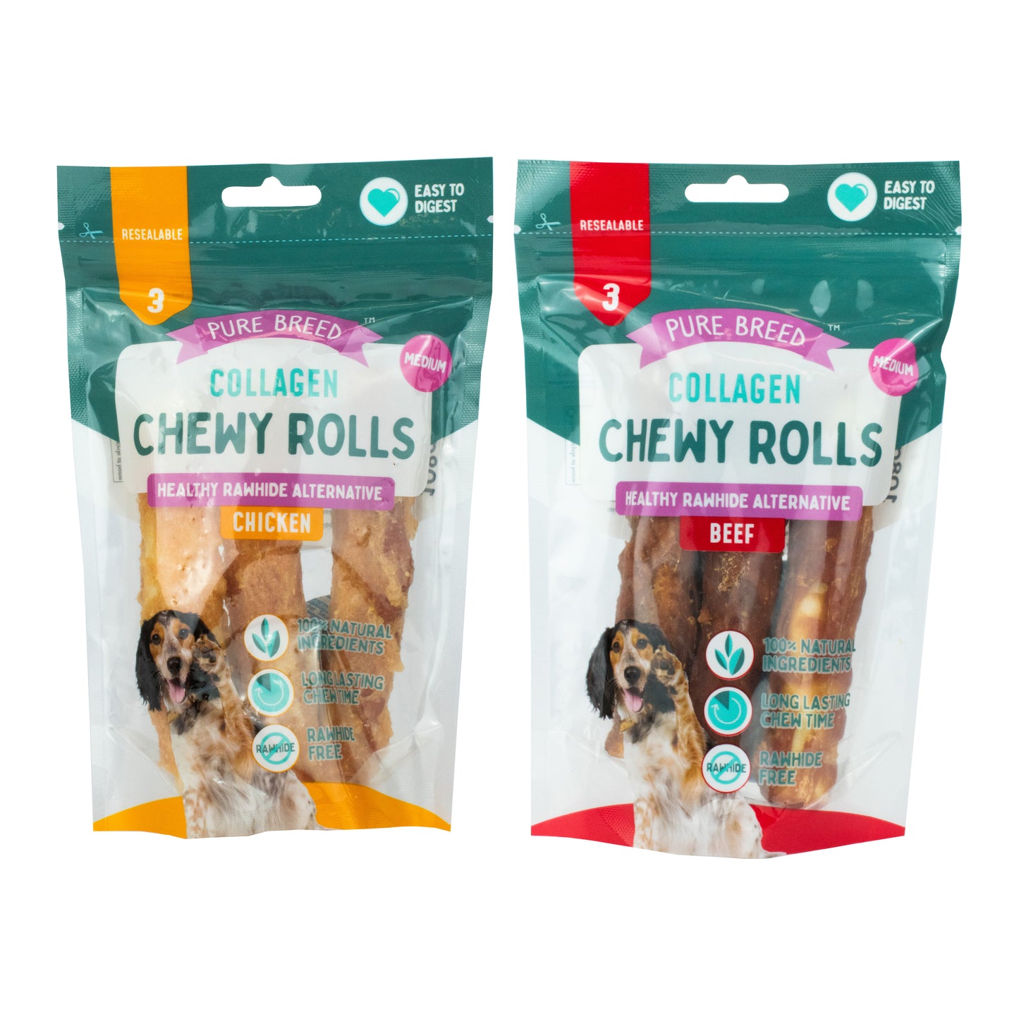 Collagen Roll - Medium 3pk (108g)
