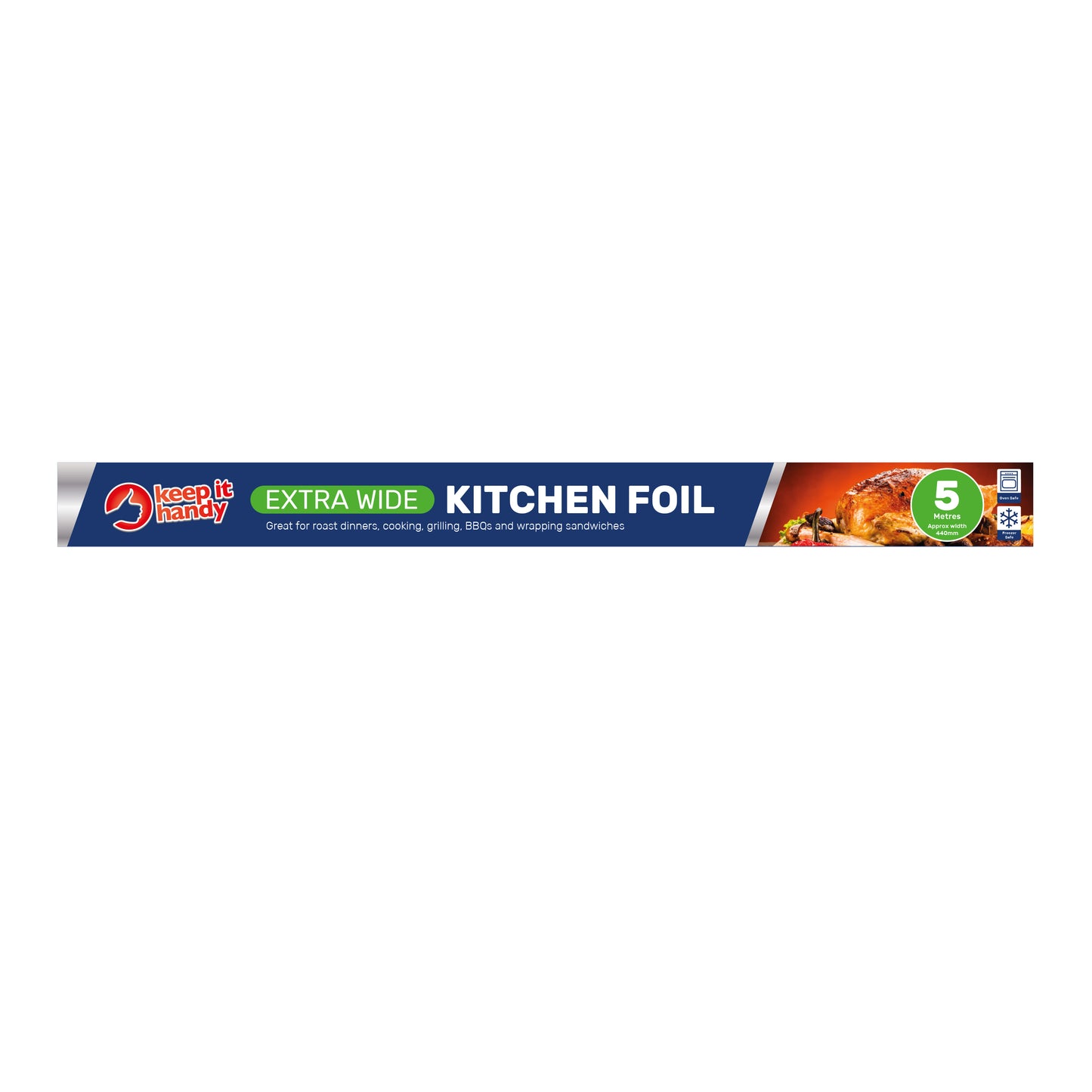 Extra Wide Kitchen Foil 5m x 440mm