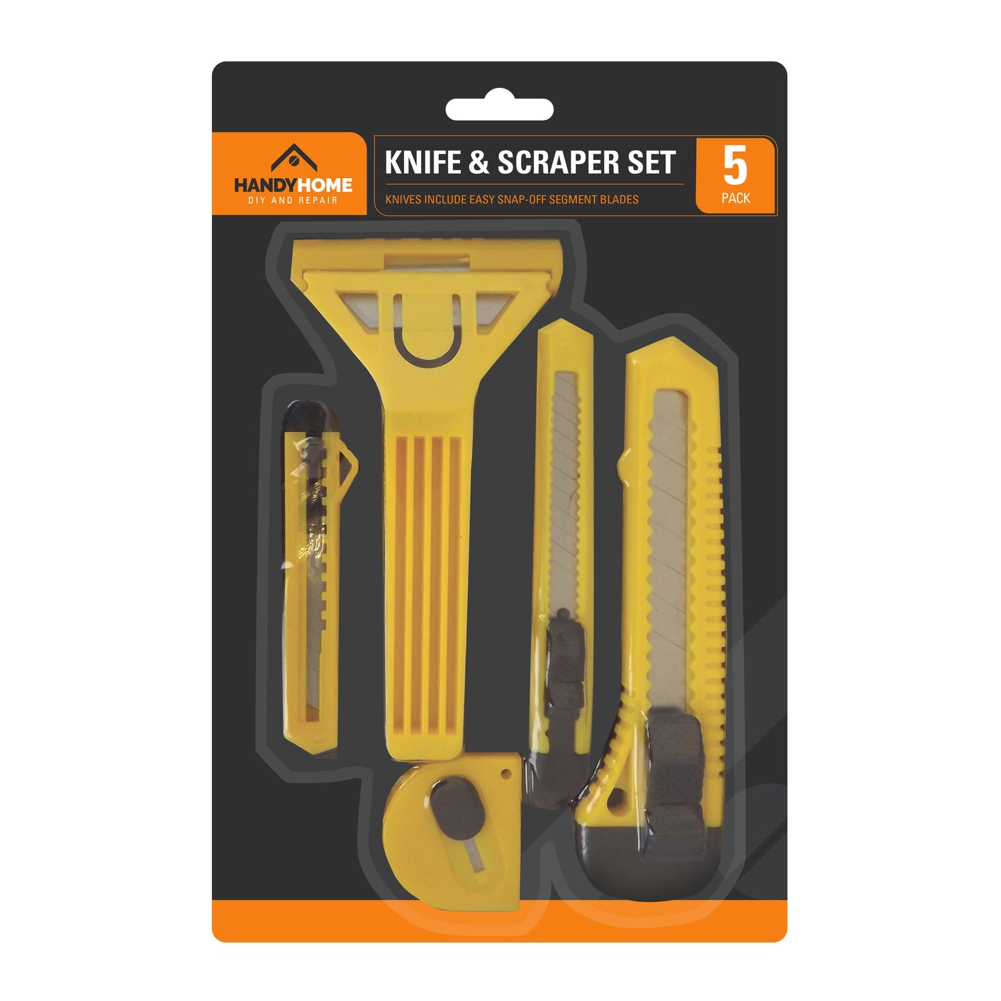 Knife & Scraper Set 5pk