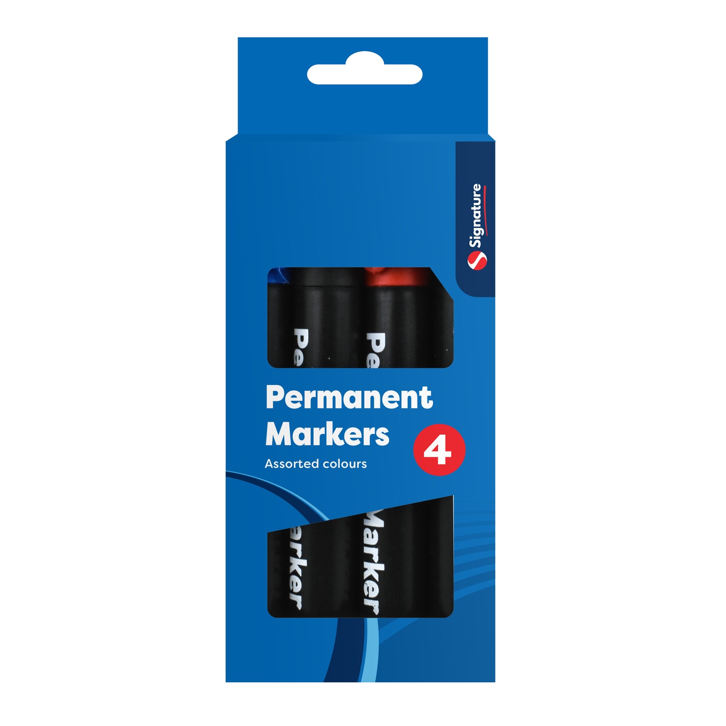 Permanent Markers 4pk