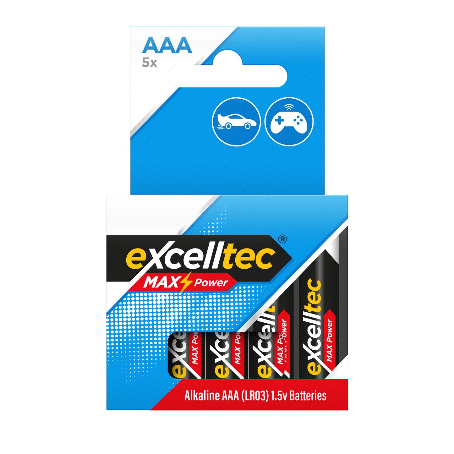 Alkaline AAA Batteries 5pk
