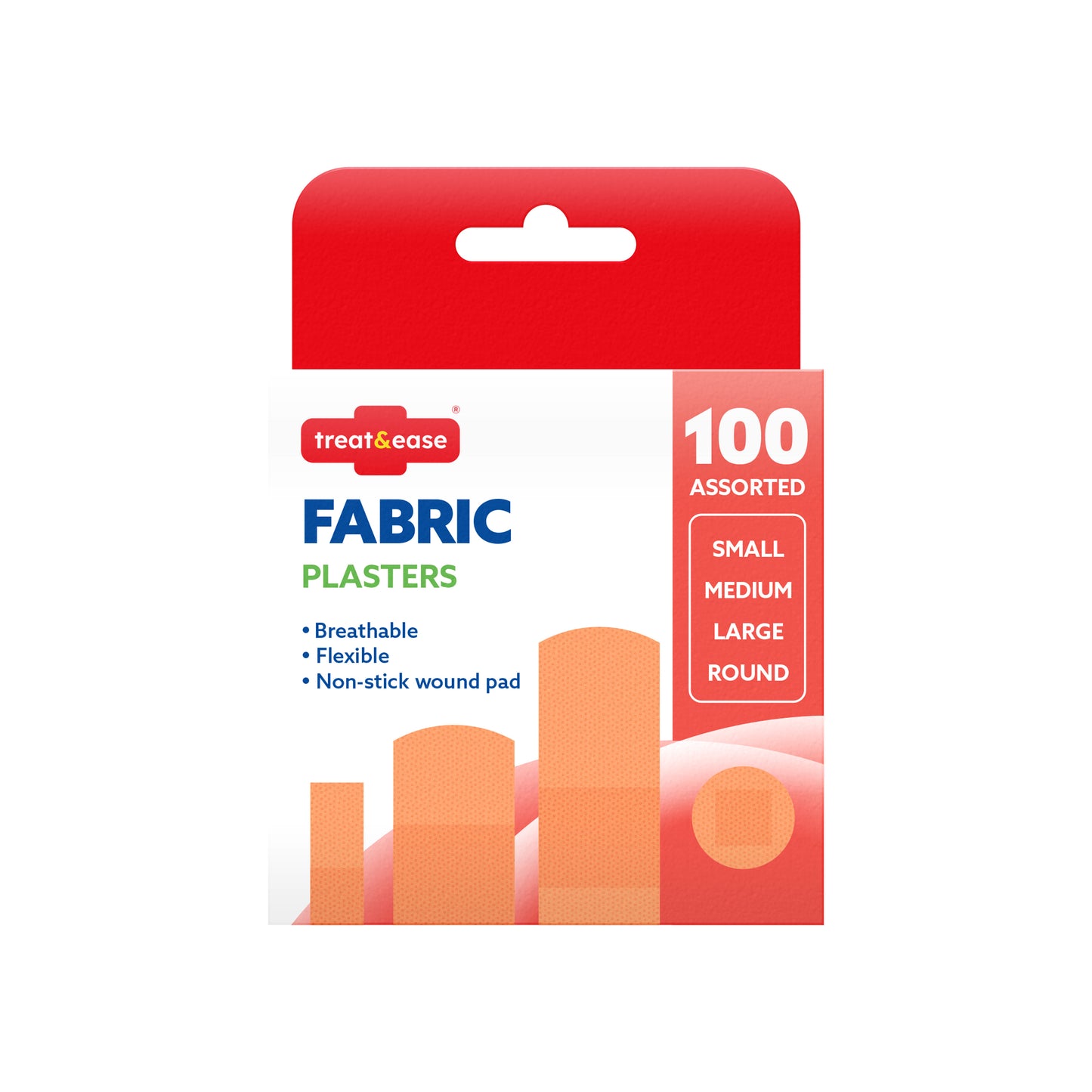 Fabric Plasters 100pk