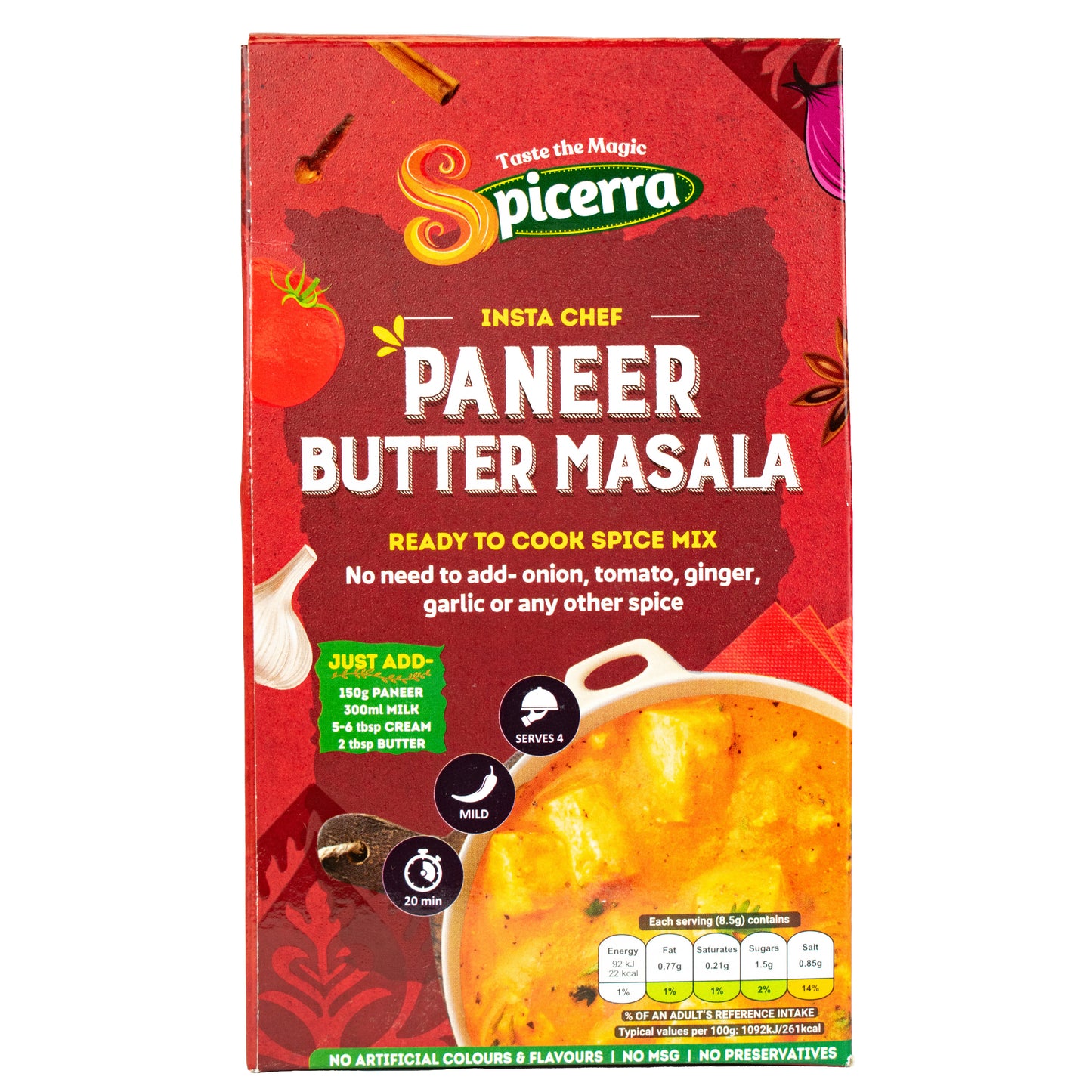 Paneer Butter Masala 35g Ready to Cook Spices