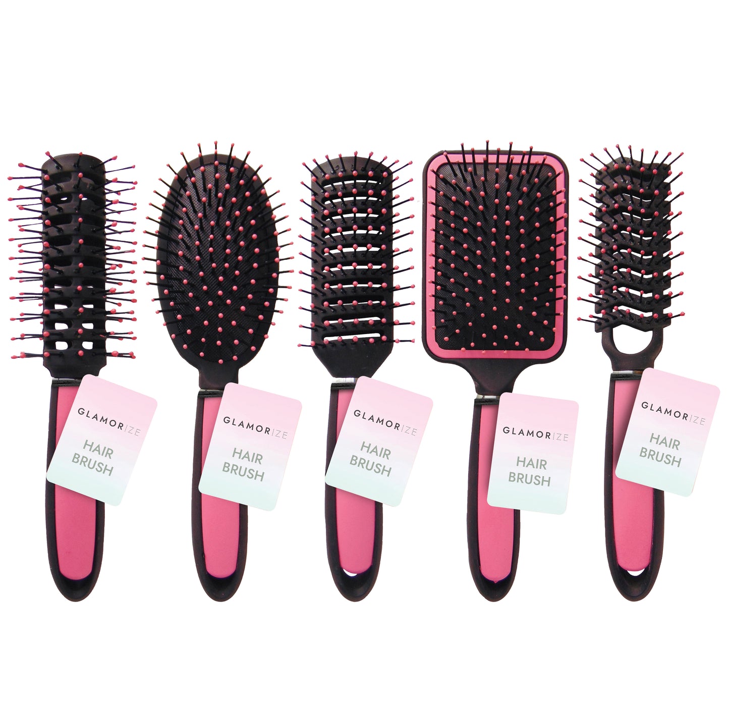 Silky Smooth Hair Brush Pink Assorted Styles