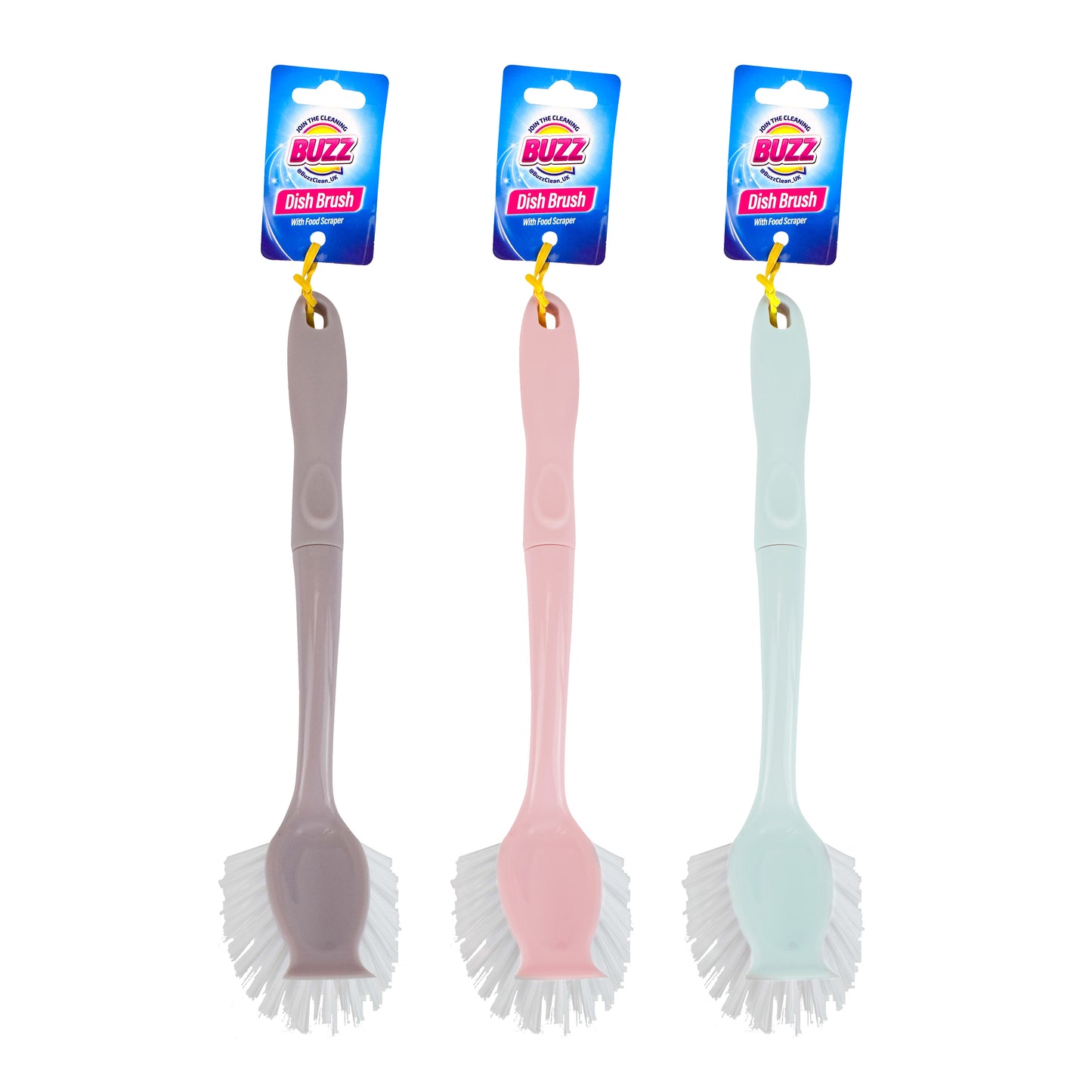 Dish Brushes 1pk Clipstrip (OC)