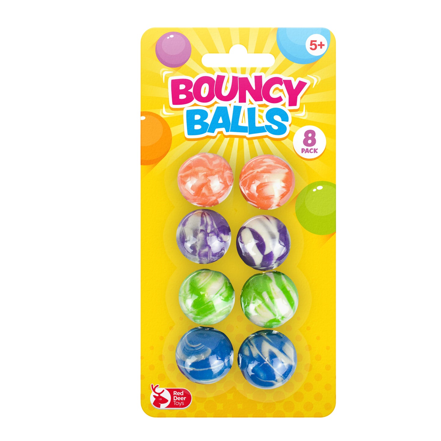 Bouncing Balls 8PK (2.7cm)
