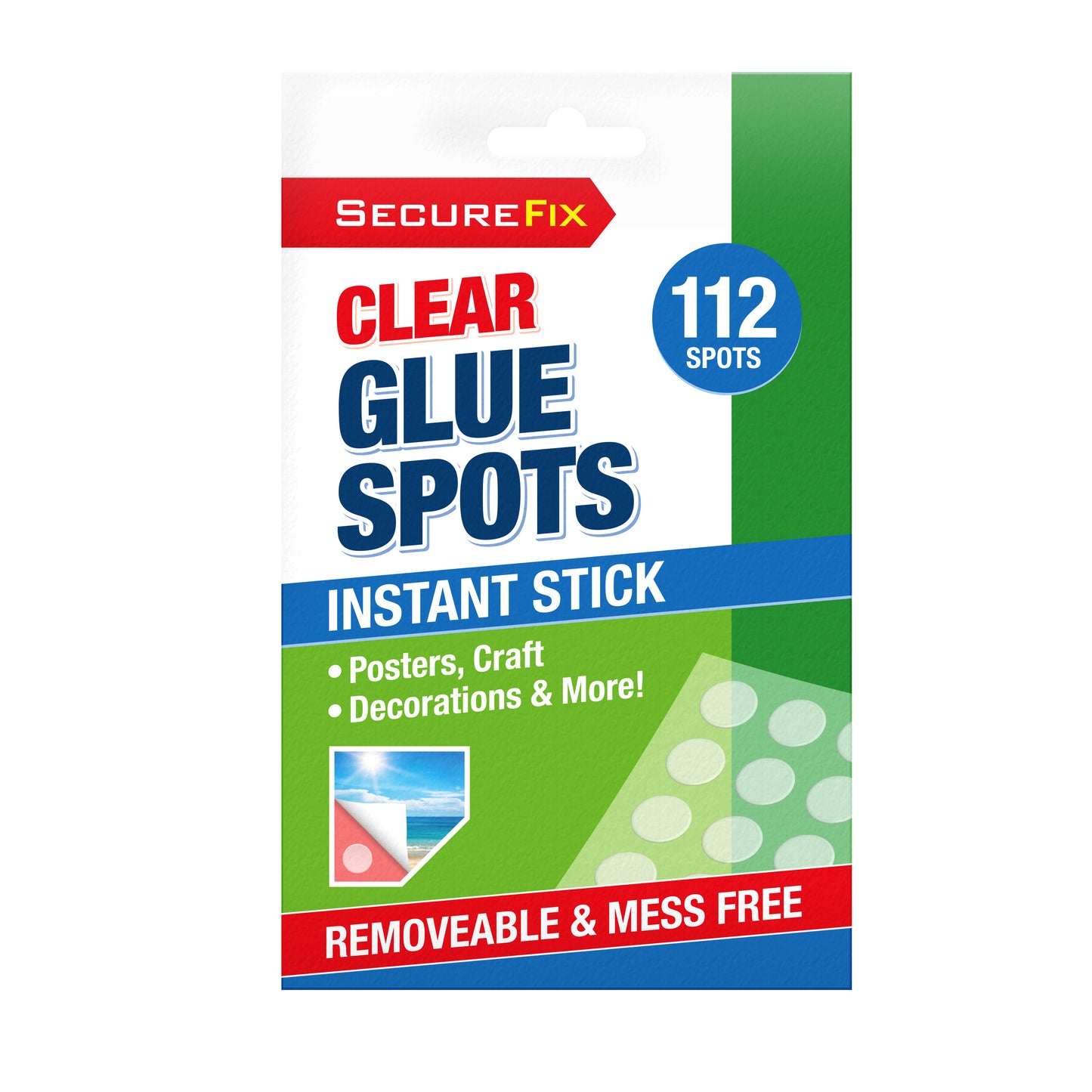 Clear Glue Spots