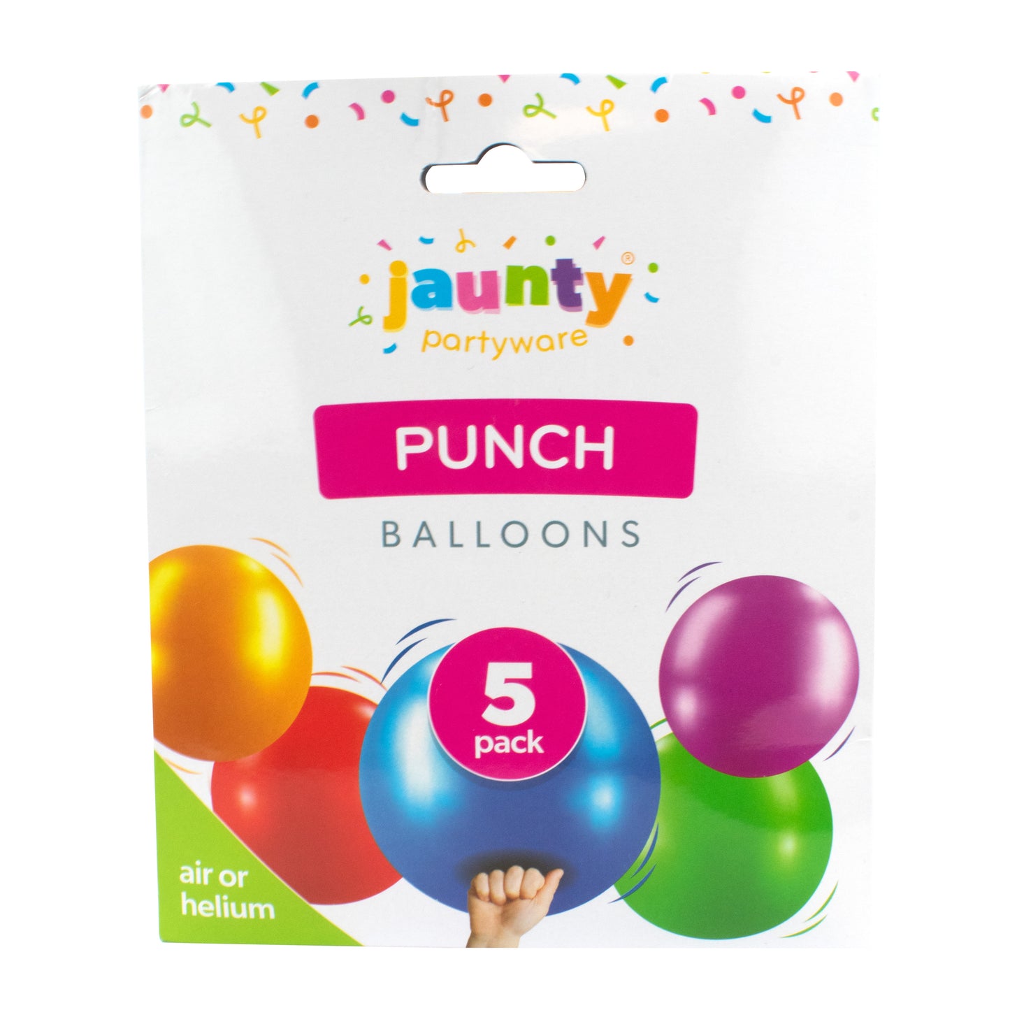 Jaunty Punch Balloons 5pk