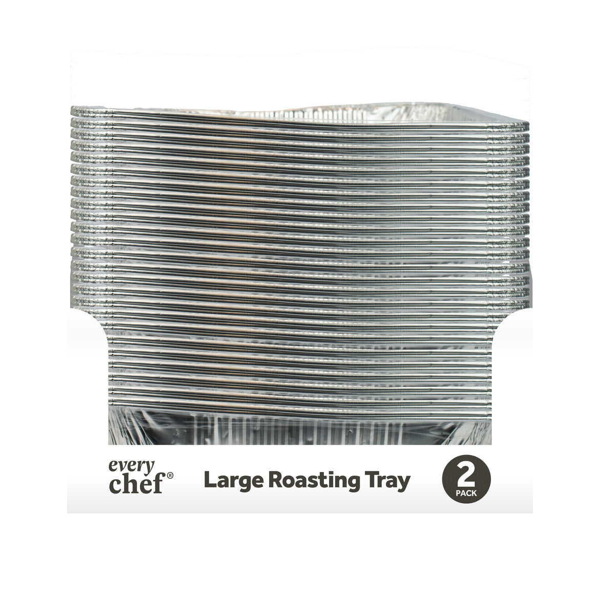 Large Foil Roasting Trays 2pk