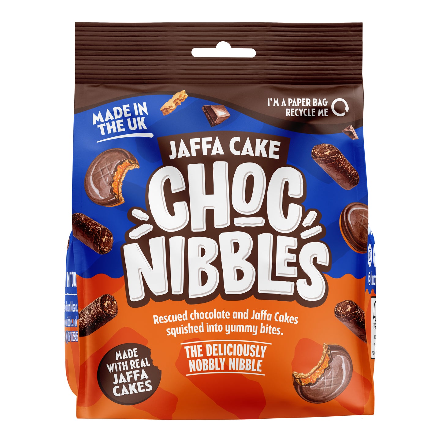 Chocolate Nibbles - Jaffa Cake 135g