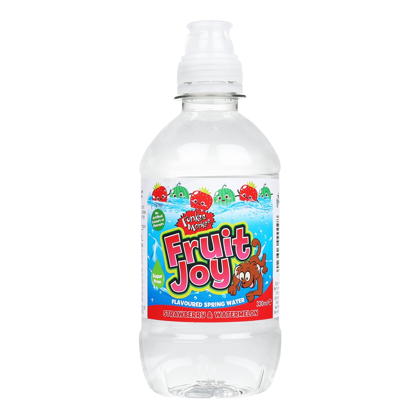 Fruit Joy Strawberry & Watermelon Water 330ml Sugar Free