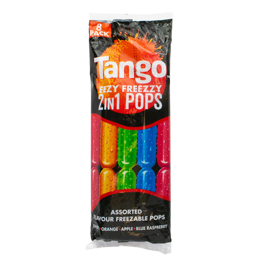 Tango 2 in 1 Ice Pop - Assorted Flavours 8 x 75ml