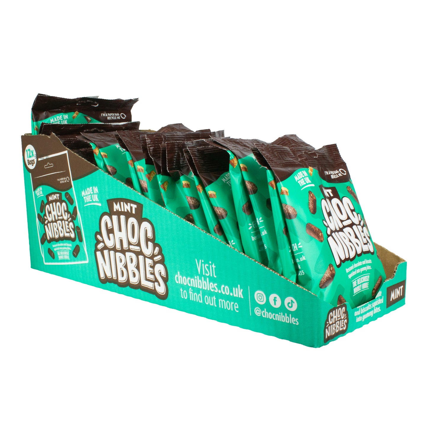 Chocolate Nibbles - Mint 135g