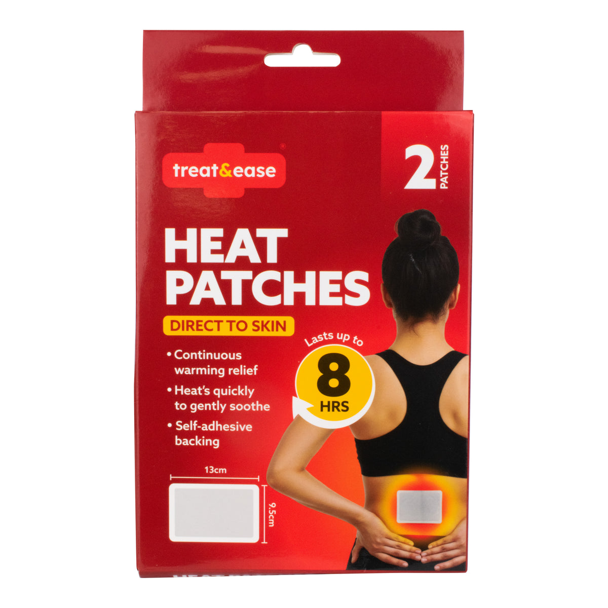 Heat Relief Packs 2pk