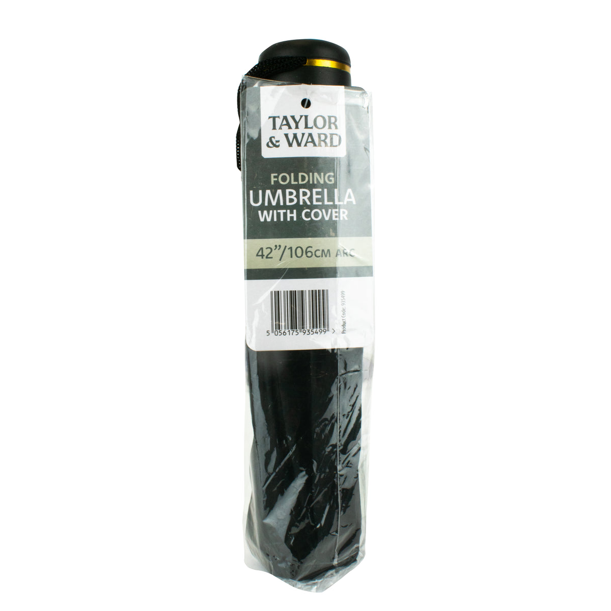 Black Folding Umbrella