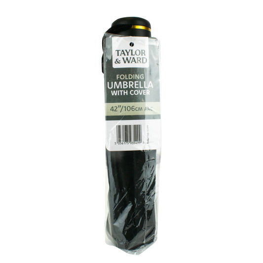Black Folding Umbrella