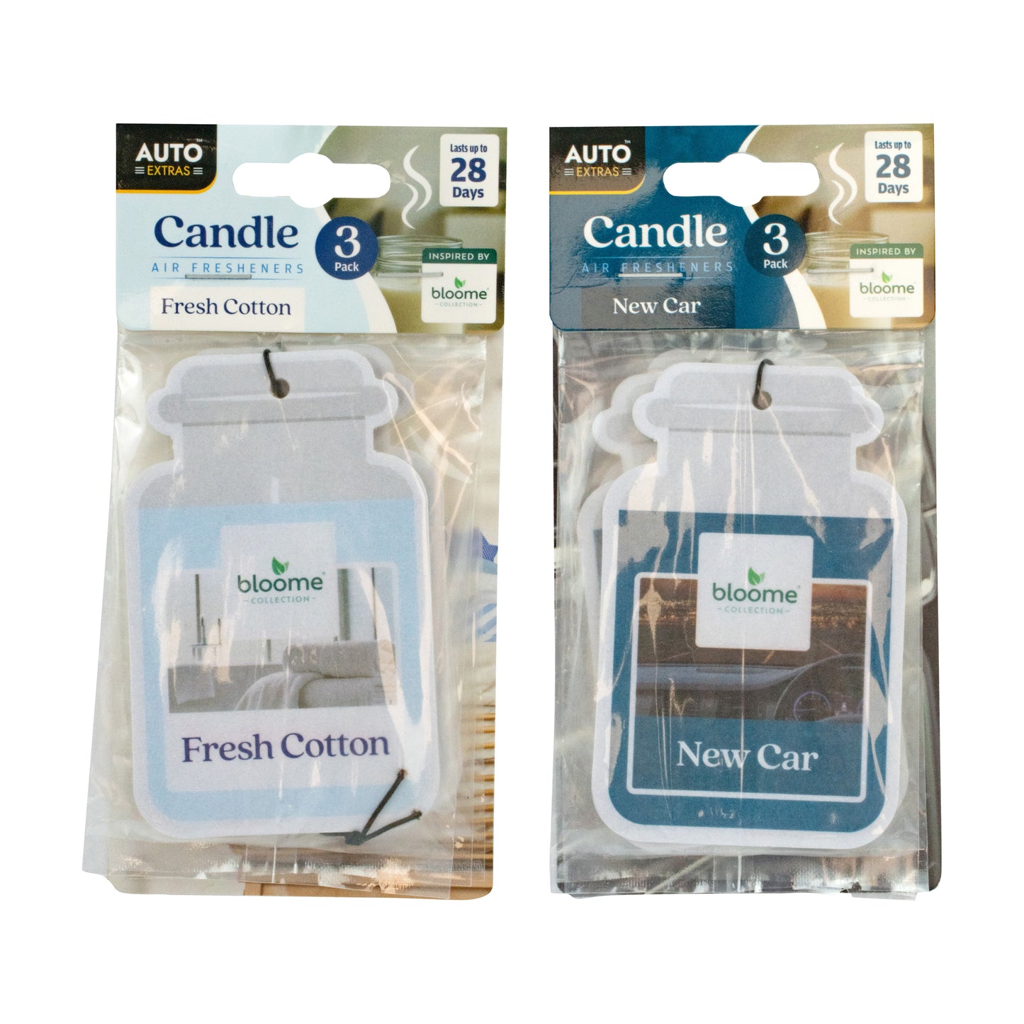 Candle Jar Air Freshener 3pk