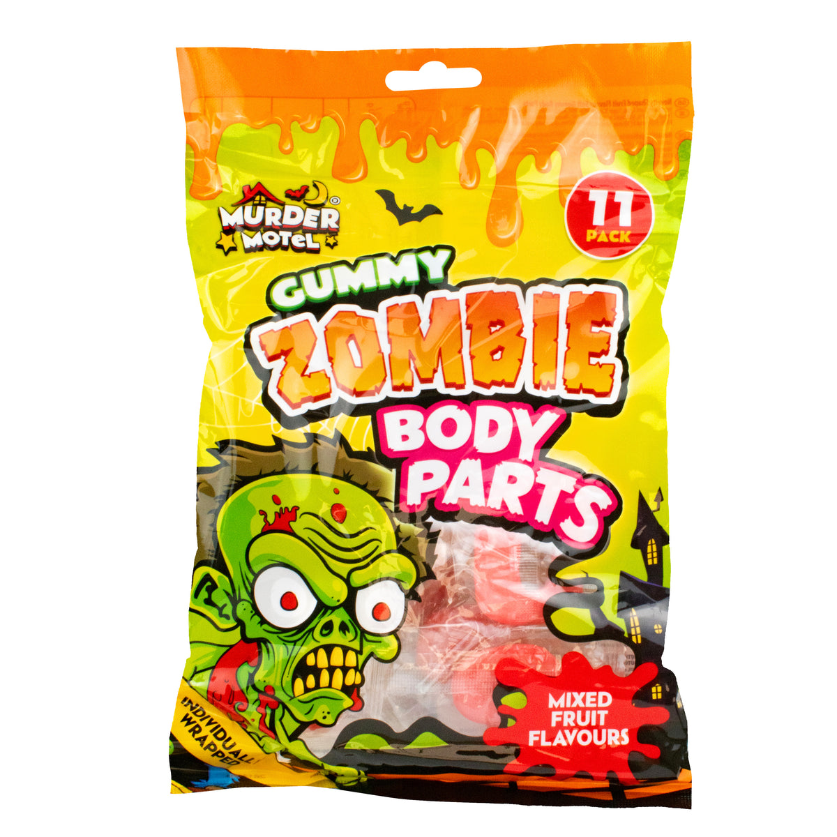 Zombie Body Part Gummies 110g