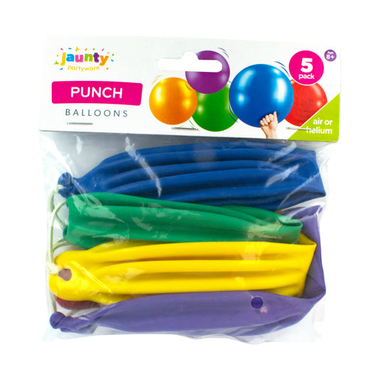 Jaunty Punch Balloons 5pk