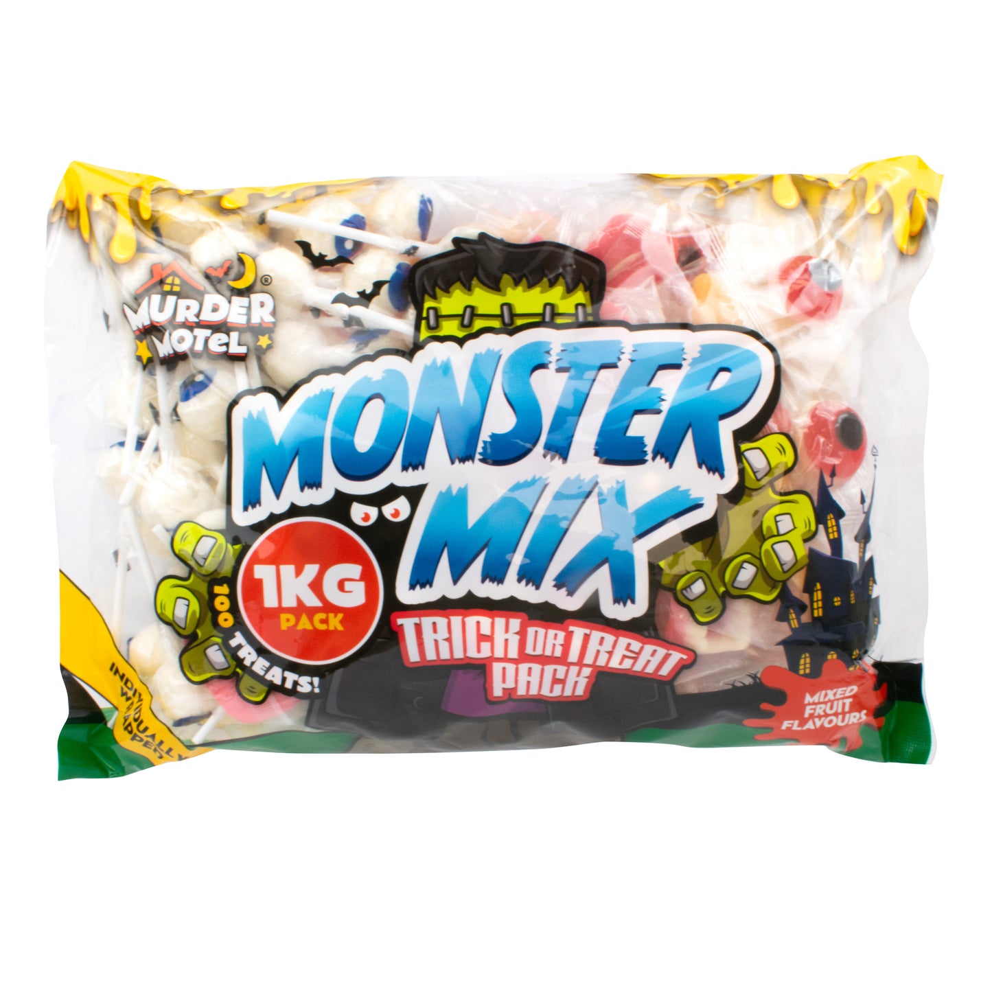 Halloween Confectionery - 50 Lollies & 50 Confectionery Body Parts - 1000g