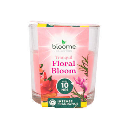 Glass Jar Candle 95g Floral Bloom (IC)