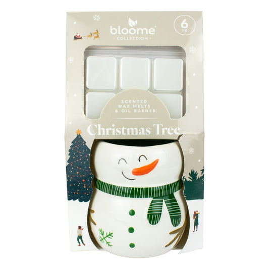 Christmas Wax Melts and Ceramic Burner - Christmas tree