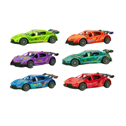 Metallic Racing Car