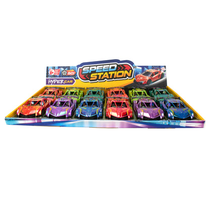 Metallic Racing Car
