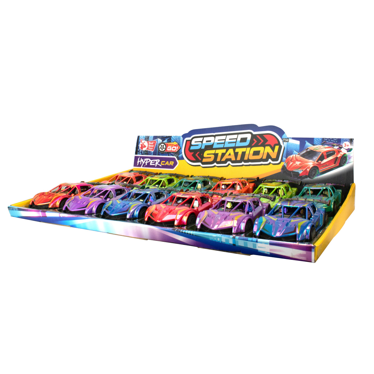 Metallic Racing Car