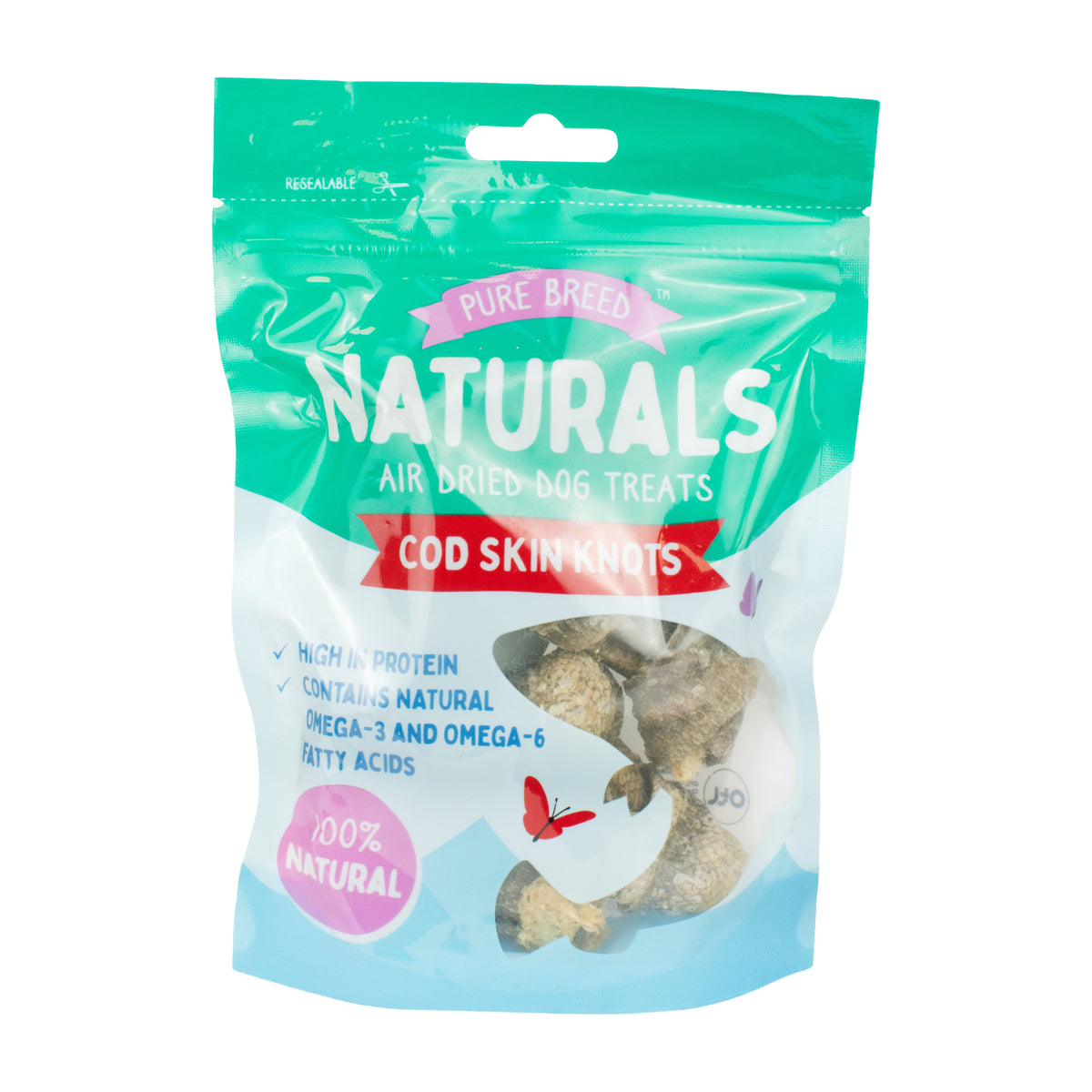 Pure Breed Naturals Cod Skin Knots 45g