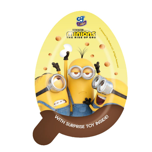 Minions Chocolate Egg with Toy