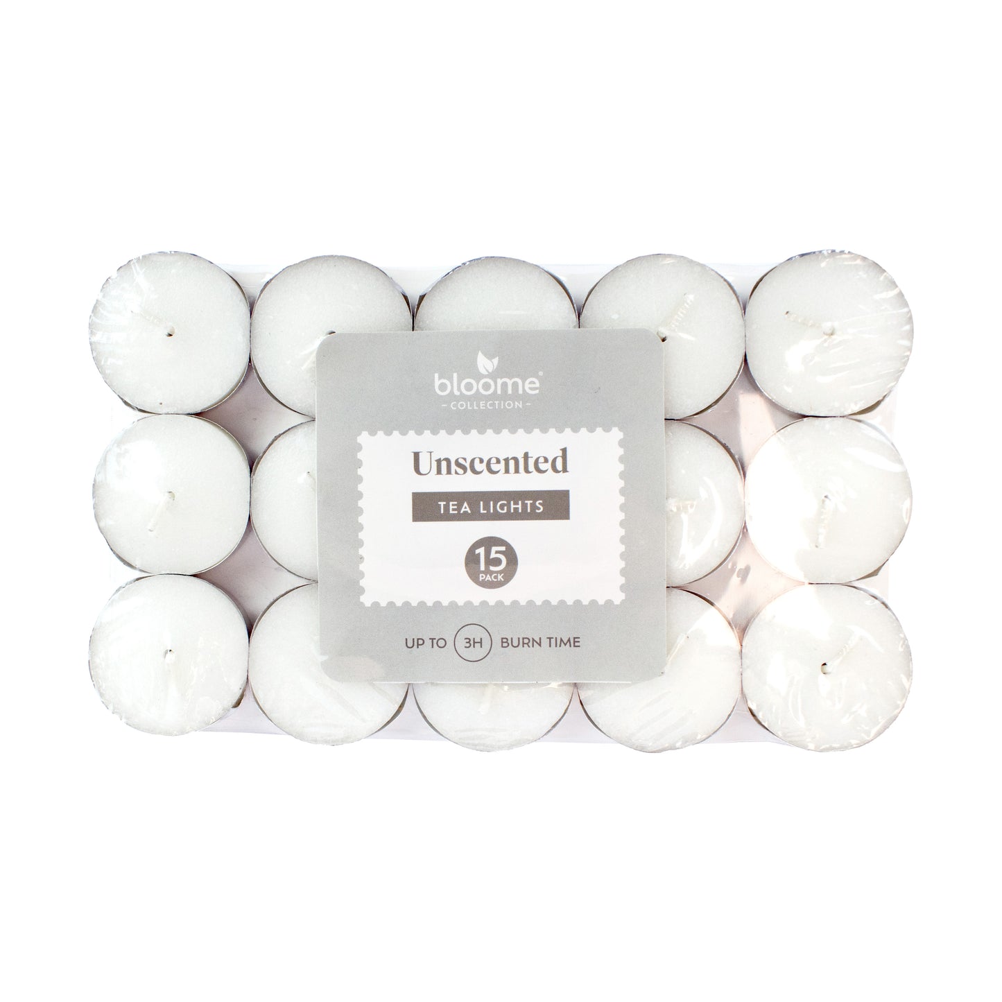 White Tealights 15pk