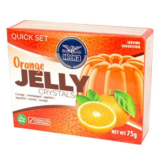 Orange Jelly Crystals Halal
