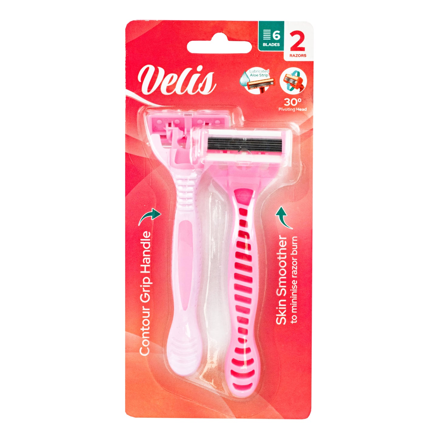 Womens 6 Blade Razor 2 Pack