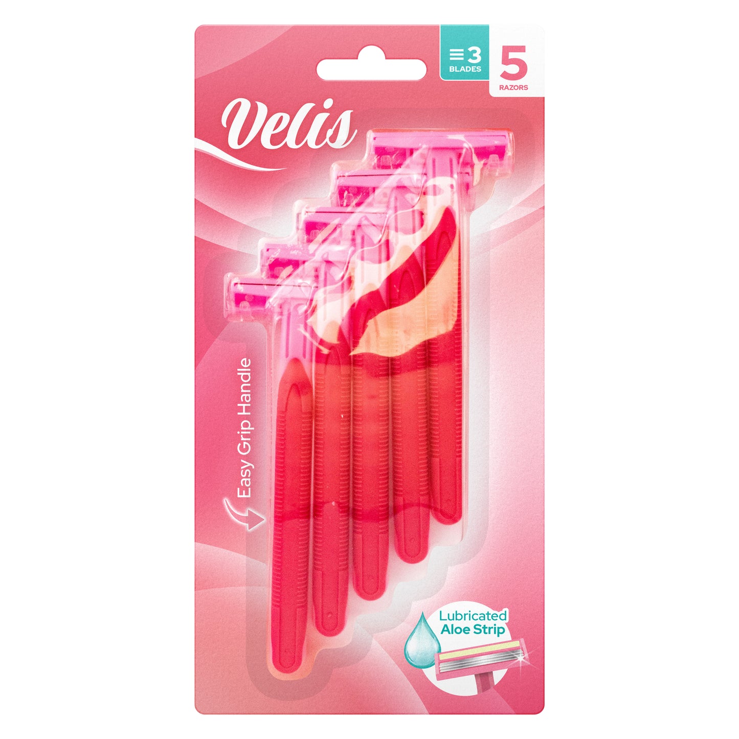 Ladies Triple Blade Disposable Razors 5pk