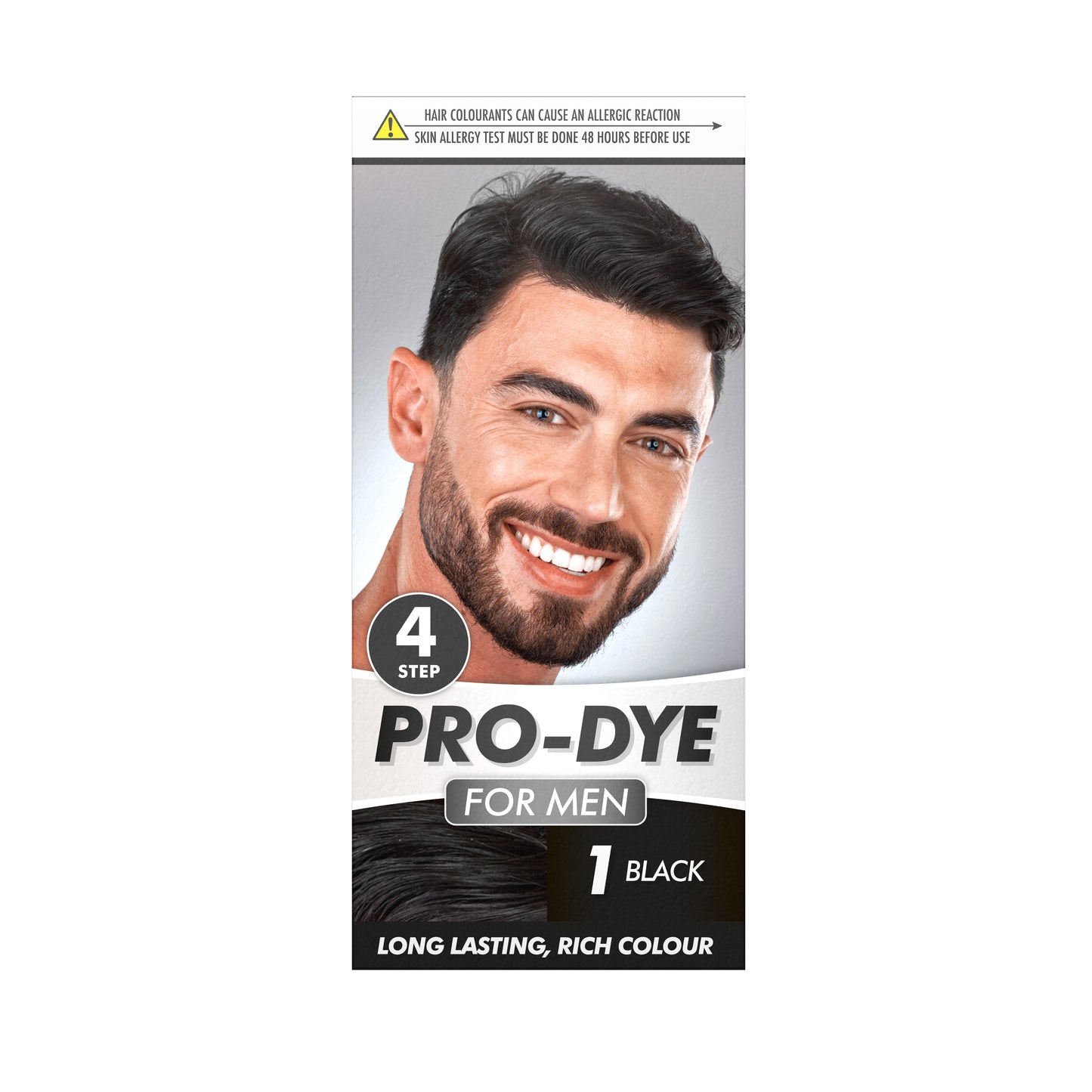 Mens Black Hair Dye No.1 1pk