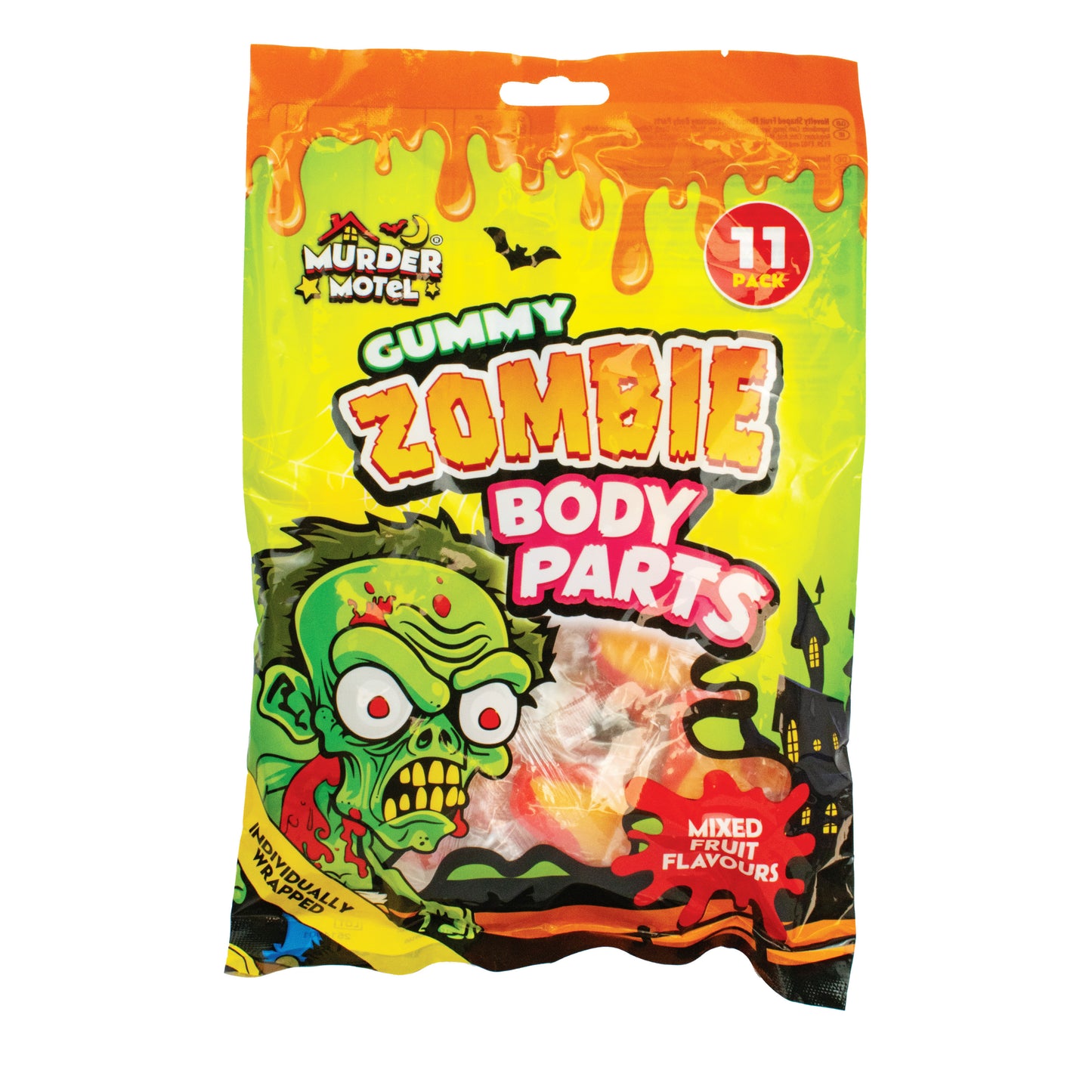 Zombie Body Part Gummies 110g
