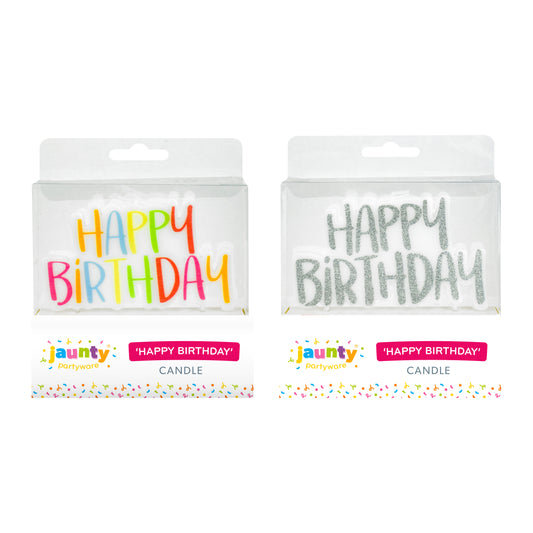 Jaunty Happy Birthday Plaque Clipstrip (OC)