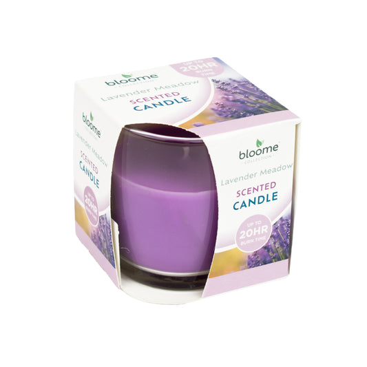 Fragranced Glass Jar Candle - Lavender Spa
