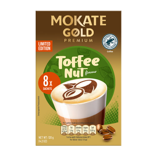 Mokate Gold Premium Toffee Nut - Limited Edition