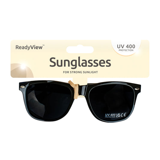 Mens Black Frame Sunglasses
