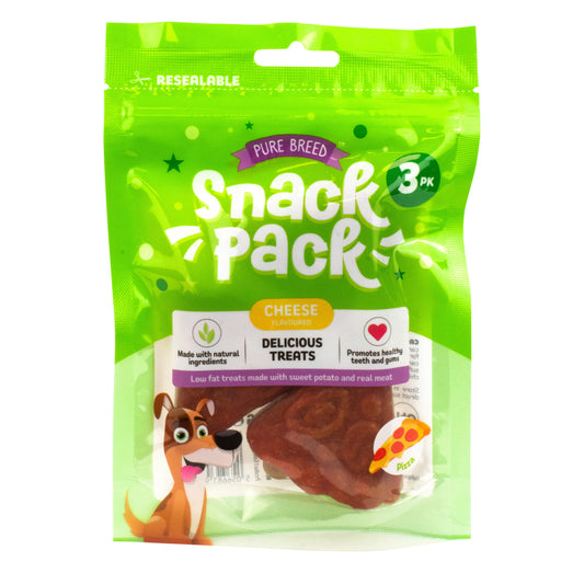 Cheese Flavoured Pizza Dog Chew & Occupier 96g (3 Slices)