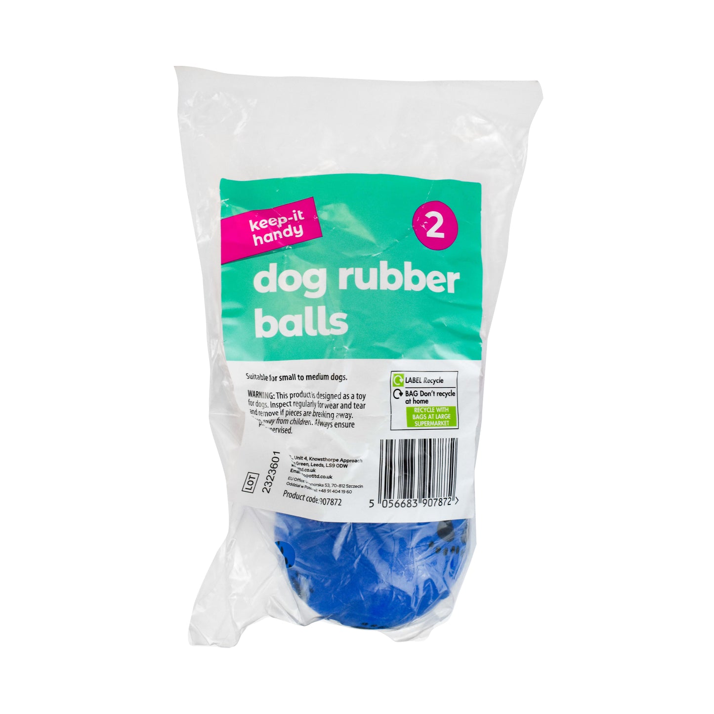 Rubber Balls 2pk KIH