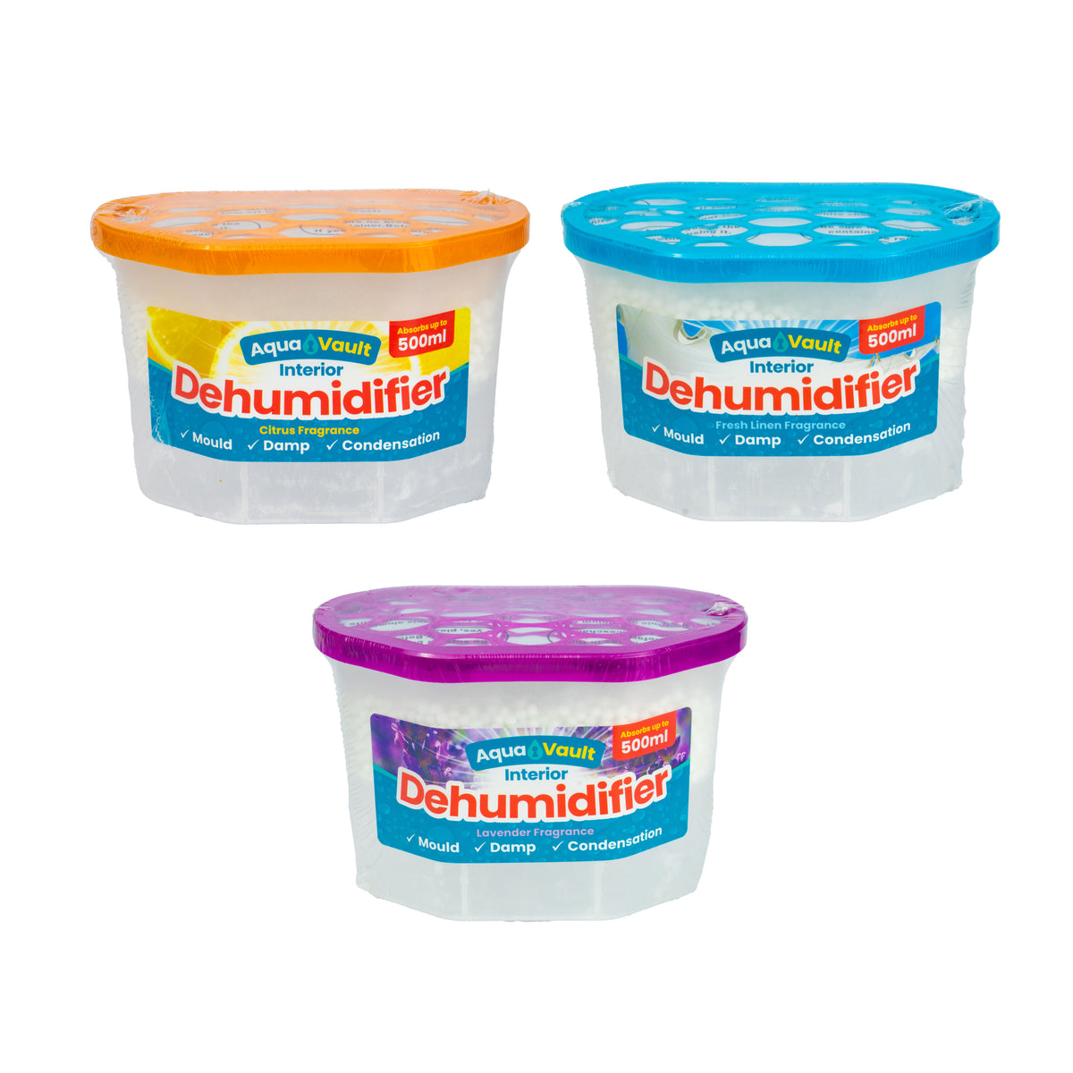 Assorted Fragranced Interior Dehumidifier
